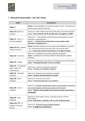 Imagem Manual do Recenseador (Errata)